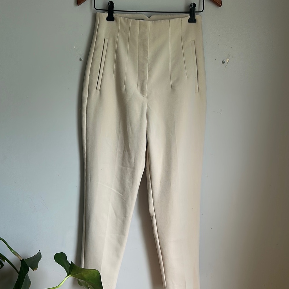 Zara Cream Women's Pants